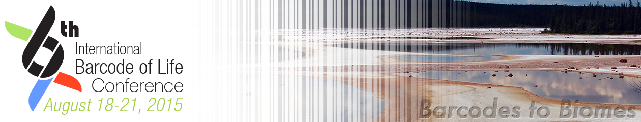 6th International Barcode of Life Conference